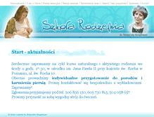 Tablet Screenshot of aktywnerodzenie.pl